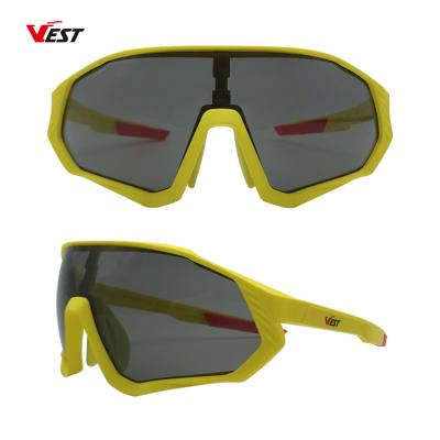 China Adjustable Nose Pads 2021 New Sport Sunglasses TR90 UV400 Men Women Bike Sun Glasses Cycling Glass OEM for sale