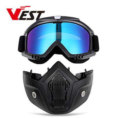 China Anti-Scratch Paintball Airsoft Products OEM Motocross Goggles Dirt Bike Goggles Motorcycle Dustproof Windproof Goggles for sale