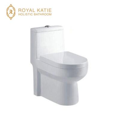 China Double-Flow Bathroom Ceramic Siphonic Toilet WC 300mm Toilet Cheap Price for sale