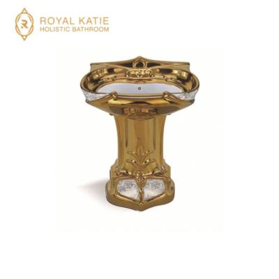 China Acrylic Solid Outdoor Wash Basin Floor Standing Sink / Antique Wash Basin Sink for sale