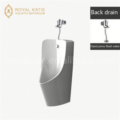 China Luxury Sensor Urinal Bathroom Accessories 304 Stainless Steel Gold Toilet Corner Urinal for sale