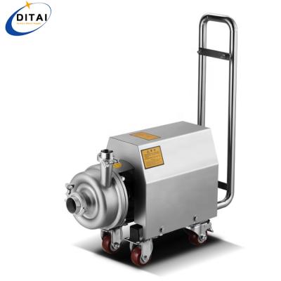 China Family Homes Parts Stainless Steel Food Grade Milk Flowing Centrifugal Pump for sale