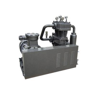 China Lubricated Liquid Petroleum Gas LPG Electric Belt Driven Compressor for sale