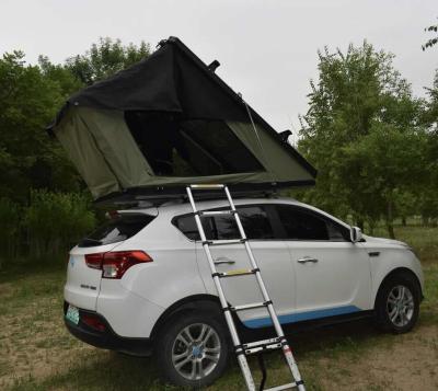 Cina Spazio risparmiato Tenda sul tetto triangolare in alluminio di Oxford per campeggio in vendita