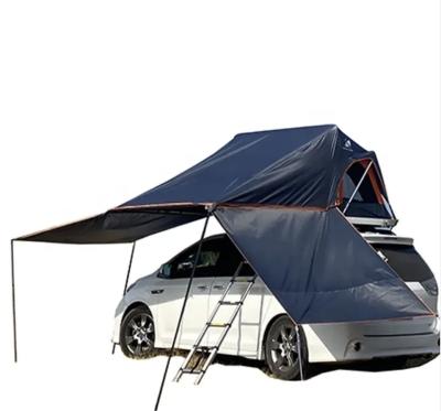 China Tienda de campamento de techo de cáscara dura espaciosa con toldo lateral de vehículo motorizado en venta