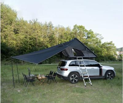 China Tenda de Alumínio Estendida Tenda de Telhado de Casca Dura com Mosca da Chuva à venda