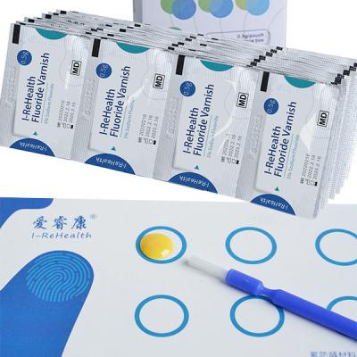 China 0.5g Individual Pack Fluoride Varnish For Children Enamel Demineralization Treatment Te koop