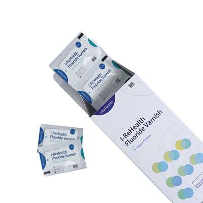 China 5% Sodium Pediatric Fluoride Varnish For Children'S Teeth 0.5g 10 Set Te koop