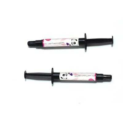 China Light Curing Discoloration 1.2g Pit And Fissure Sealant Pink Color For Decay Teeth zu verkaufen