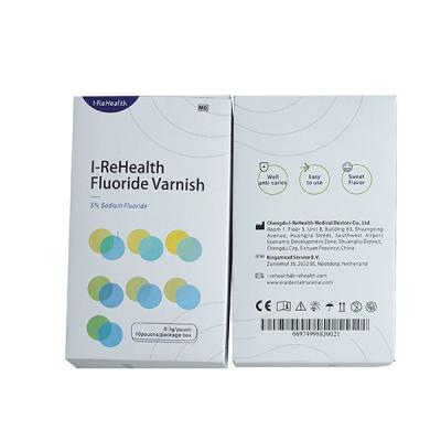 China tratamiento dental NaF tópico del fluoruro del barniz el 5% del fluoruro de 22600ppm Applic en venta