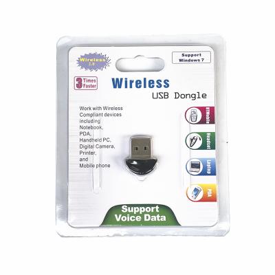 China Blue Tooth Plug and Play BT 2.0 USB Wireless Dongle for sale