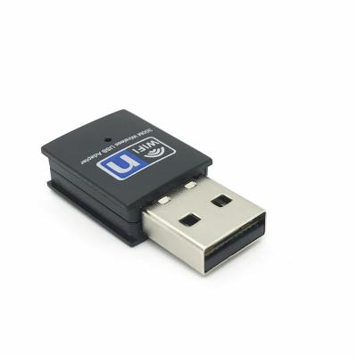 China Mini Desktop Free Drive USB WIFI Apater 802.11n 300Mbps Wireless Network Card for sale