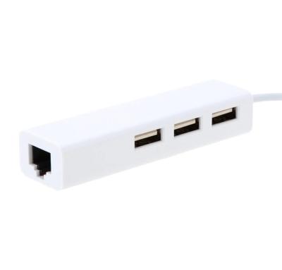 China Portable High Quality ABS 3 Port USB 2.0 Hub For Computers for sale