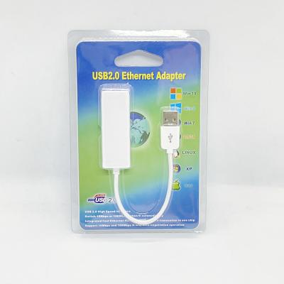 China LAPTOP USB2.0 Ethernet Adapter Wired Network LAN Card 100 MBPS for sale