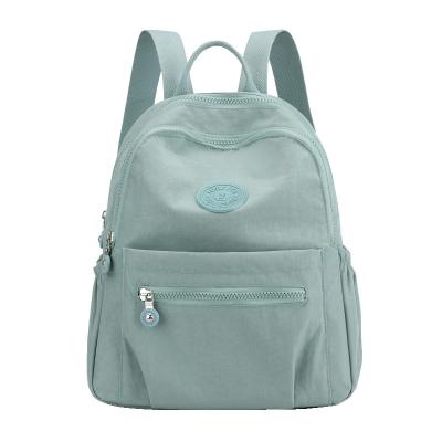 China New Korean Small Backpack Nylon Women's Oxford Fashion Canvas Bag Soft Canvas Backpack for sale