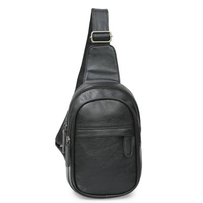 China High Quality Hot-selling Waterproof PU Trunk Vest Waterproof Leather Bag Men for sale