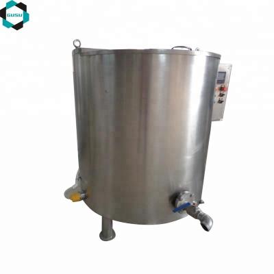 China Gusu Quart Automatic Hot Chocolate Fat Snacks Factory Sale Melter Chocolate Making Machine for Storing Milled Chocolate Dough for sale