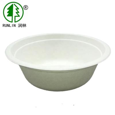 China Disposable Eco Friendly Biodegradable Bagasse Pulp Disposable Custom Bowl for sale