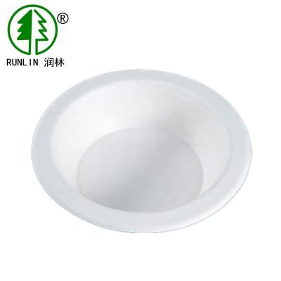 China Disposable Biodegradable Sugarcane Bagasse Pulp Molding Bowl For Festival Parties for sale