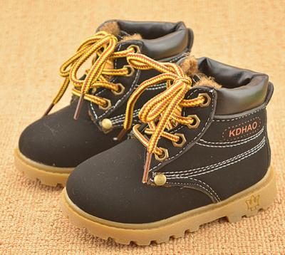 China 2022 Autumn And Winter Children'S Boys' Shoes Anti-slippery Fashion Short Boots Yellow Tide Wholesale Children's Boots for sale