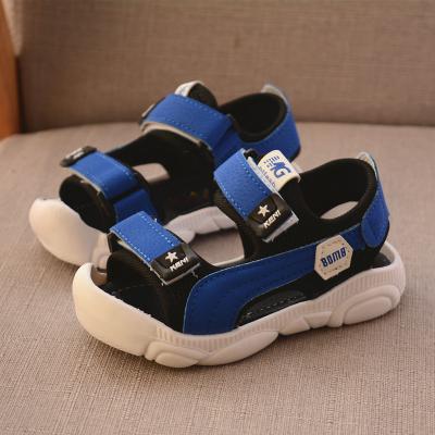 China PVC 2022 Soft-Soled Anti-kick Baotou Baby Boys Sandals New Summer Boys Beach Children's Shoes Sandals for sale