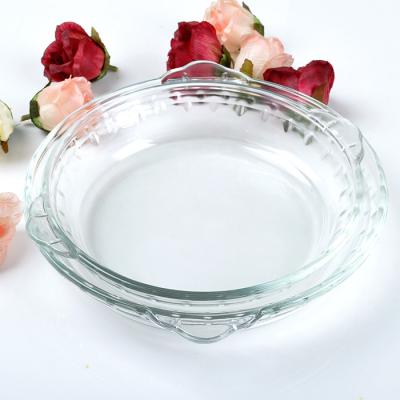 China Sustainable Glass Pyrex Tray Baking Dish For Oven for sale