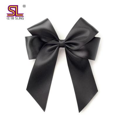 China Factory direct luxury black bow sliver gift box custom printed perfume gift packaging for sale