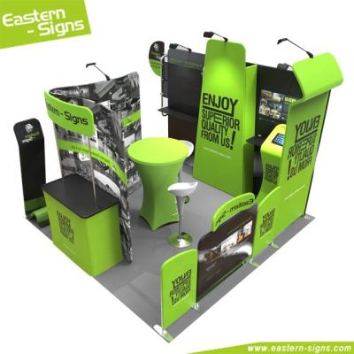 China interior & 3x3 Outdoor Advertising Trade Show Customize Advertising Trade Show Promotional Display for sale