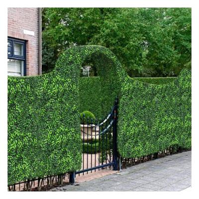 China Indoor Outdoor Milan Plants Wall Backdrop Artificial Greenery Grass Panels Wedding Decoration Supplies P157 for sale