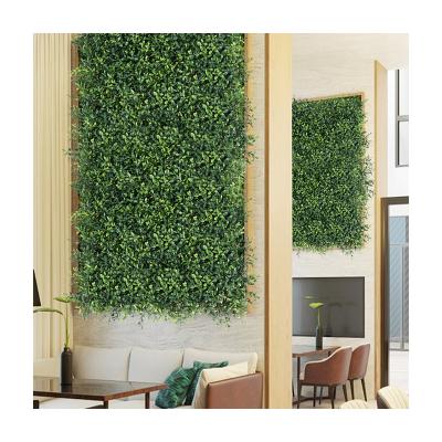 China P3-3 Decoration Home Decor Outdoor Privacy Screen Outdoor Faux Boxwood Hedges Fence Artificial Grass Plants Wall for sale