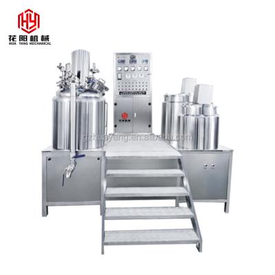 China HY-A5 HYB5 100-2000L Vacuum Fixed Type Emulsifying Machine Cosmetic Making Shampoo Making Machine for sale