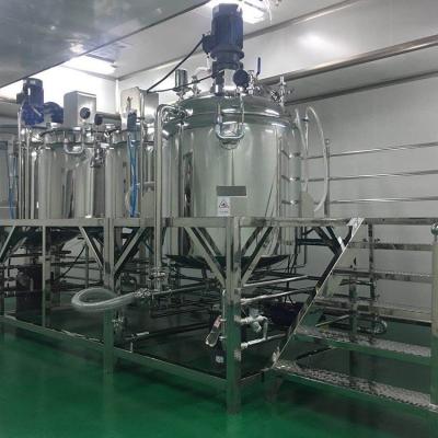 China Viscous liquid emulsifying machine capacity 500L apply for cream and juice etc. shampoo for sale