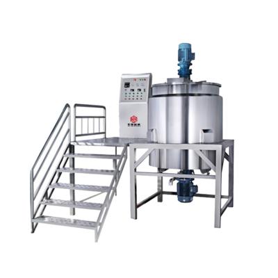 China food & Beverage Plant HUAYANG Machine Mixer (800l-2t) for Shampoo Making Machine Body Cream Cosmetic Food Processing Mixer for sale