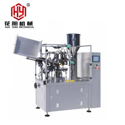 China Food hotsale automatic soft tube filling sealing machine for cream and lotion and toothpaste making machine for sale