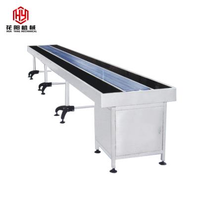 China food & Beverage Factory High Productivity Conveyor Table Machine ST Conveyor With Stainless Steel Chain Plate for sale