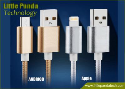 China Popular Double-Faced Metal Plug Micro USB Cable for Samsung and Andriod Phone Colorful USB Data Cable for sale