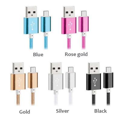 China 2016 Andriod Mobile Phone Charging Cable Fabric Braided Data Cable for Iphone 5/6 for sale