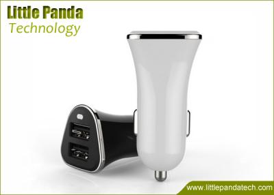 China Shenzhen Wholesale Cheap Price Dual Car Charger Universal USB Car Charger with Light for Mobile Phone for sale