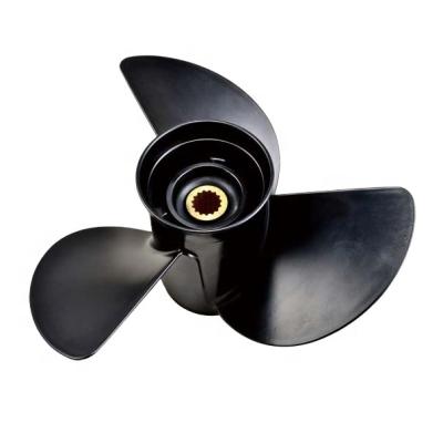 China Suzuki 50-140HP 58100-94512-019 Outboard Boat Spare Parts Propeller Aluminum Thruster Size 13-1/4*17 With 3 Blades for sale