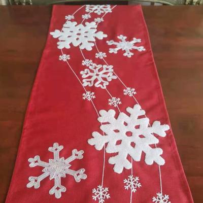 China Modern textile embroidery tablecloths for high bar tables for sale