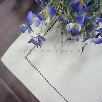 China Plain Polyester Hand Made Tablecloth Embroidered Day Tablecloth for sale