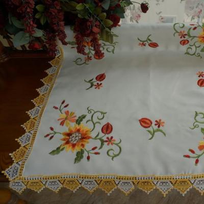 China Simple Floral Tablecloth Day Tablecloth for sale