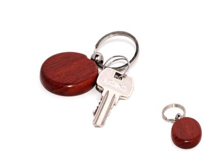 China Rosewood round key chain for sale