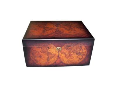 China Map Cigar box for sale