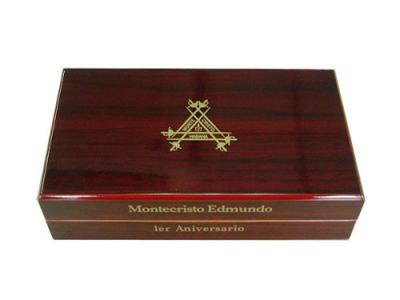 China Rosewood veneer +MDF Cigar box for sale