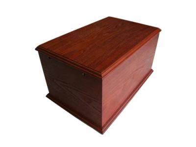 China Red Oak wood tea box for sale