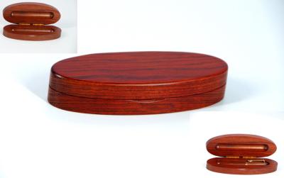 China B0901R Rosewood Small oval single wood pen box for sale