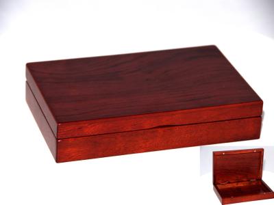 China Solid Rosewood Rectangular wood box for sale