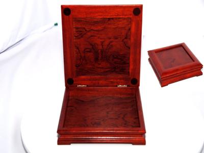 China Solid Rosewood square wood box for sale