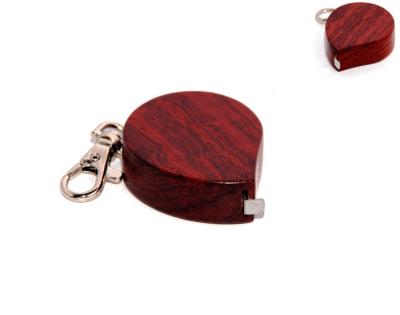 China Rosewood Spiral tape measure 1 meter for sale